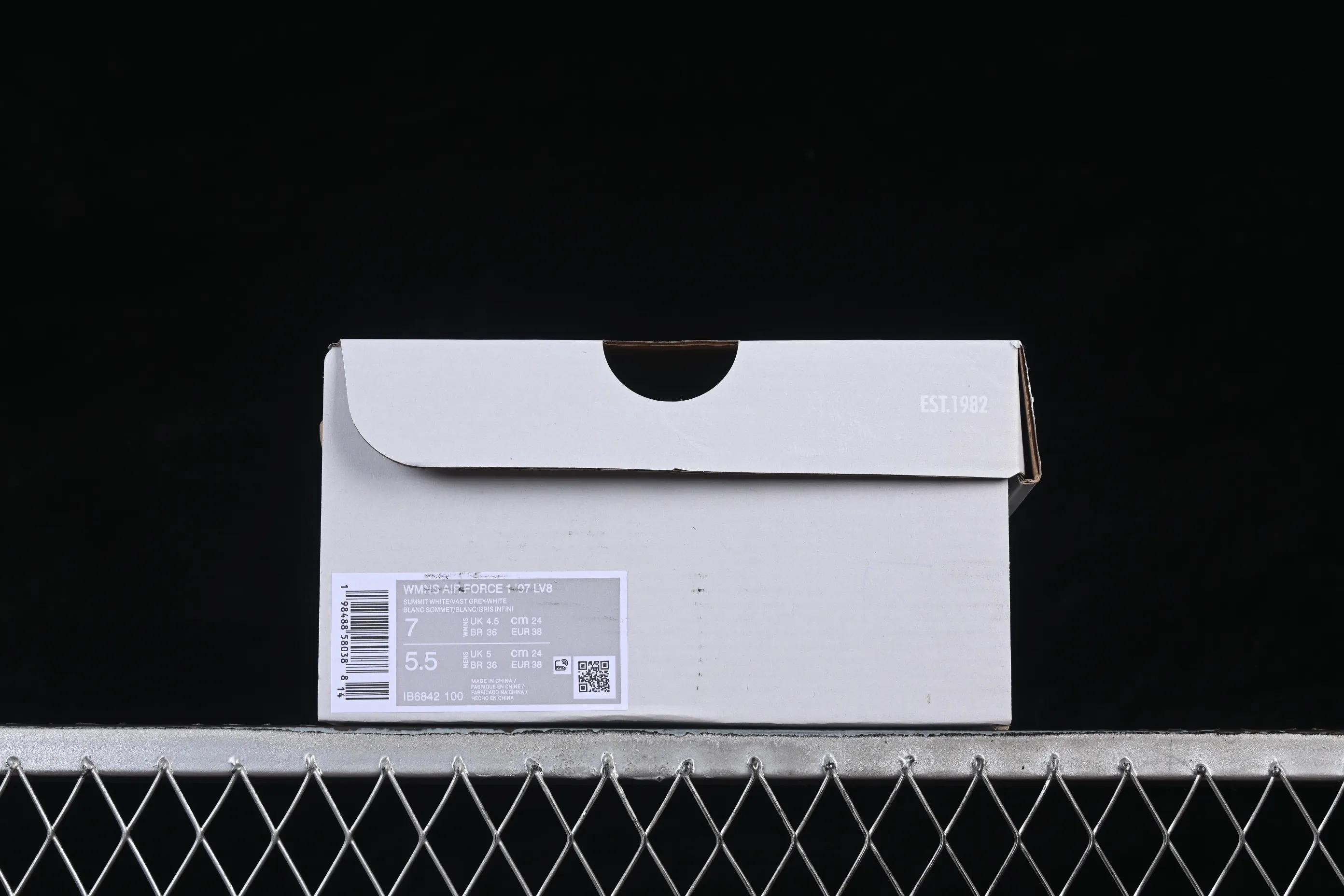 All Categories Nk Air Force 1 Air Force Series Nk Air Force 1 Low Air Force Low Nike Air Force 1'07 Low White Gray Air Force One Low Casual Shoes IB6842-100